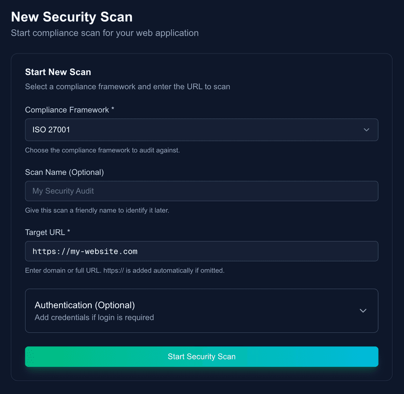 AI Secure - AI-Powered Security Compliance Scanner